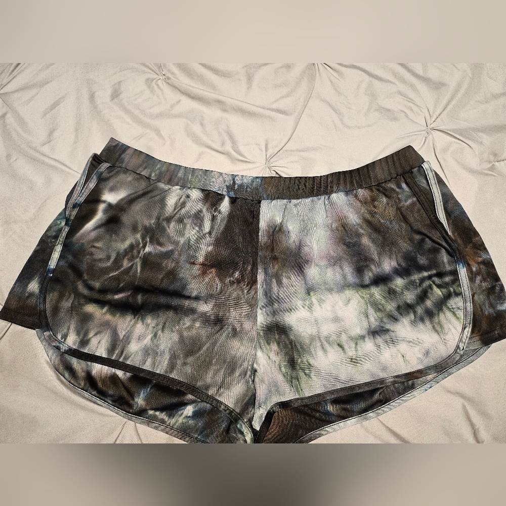 Women's Athletic Tie-Dye Shorts